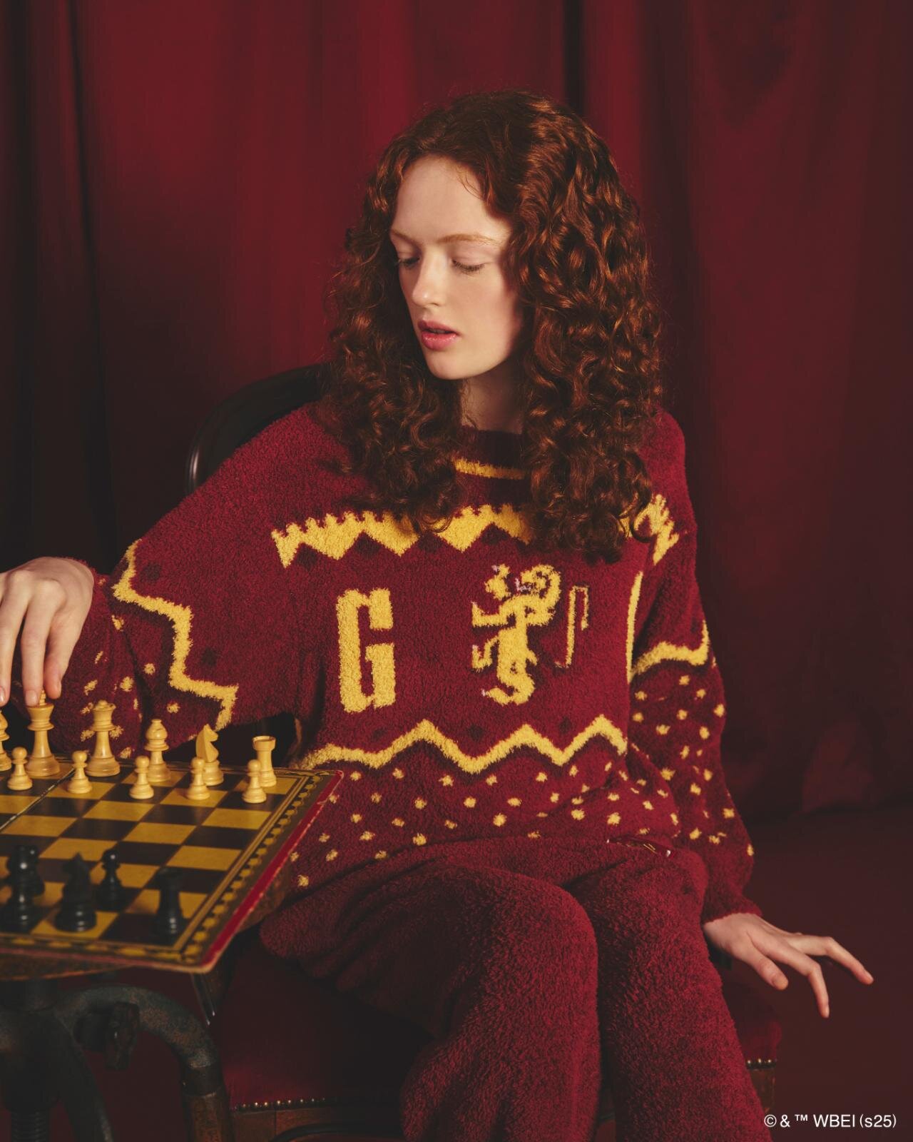 スナイデル ホーム「ハリー・ポッター」ルームウェア、制服風ニット