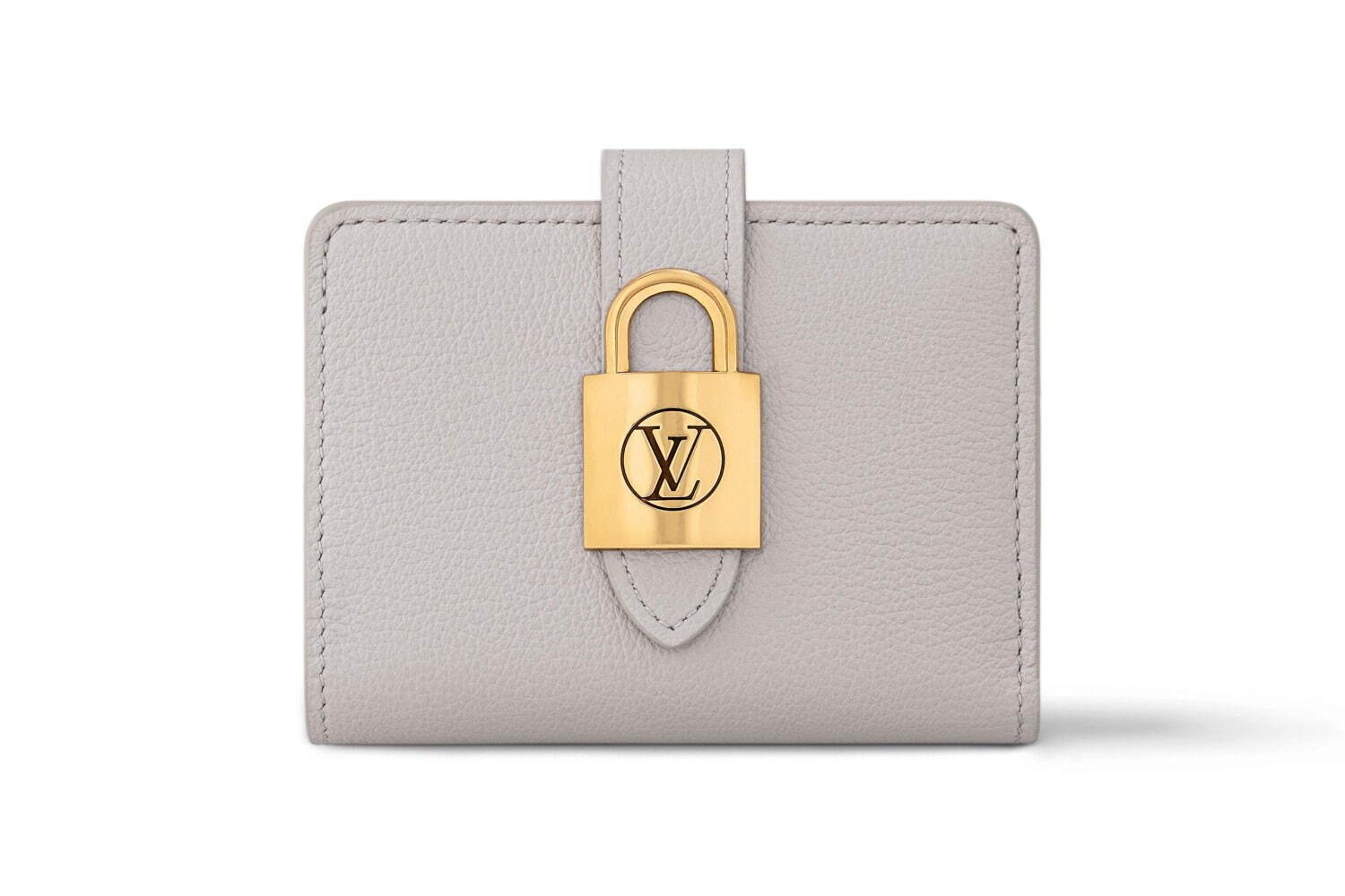 ルイ・ヴィトン25年春ウィメンズ財布、南京錠＆キーチャーム付きの