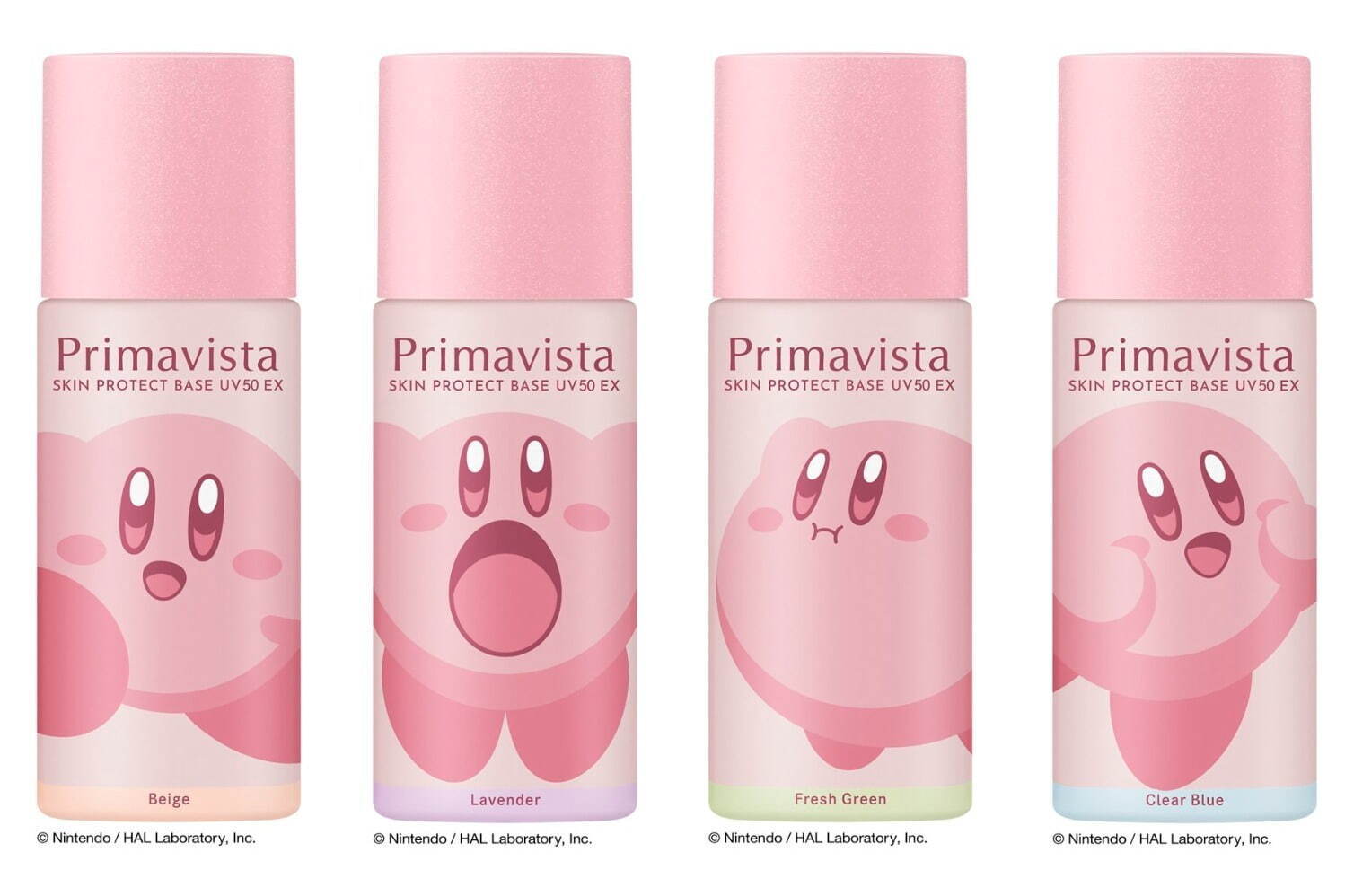 プリマヴィスタ×「星のカービィ」25年夏コスメ、“化粧崩れを防ぐ