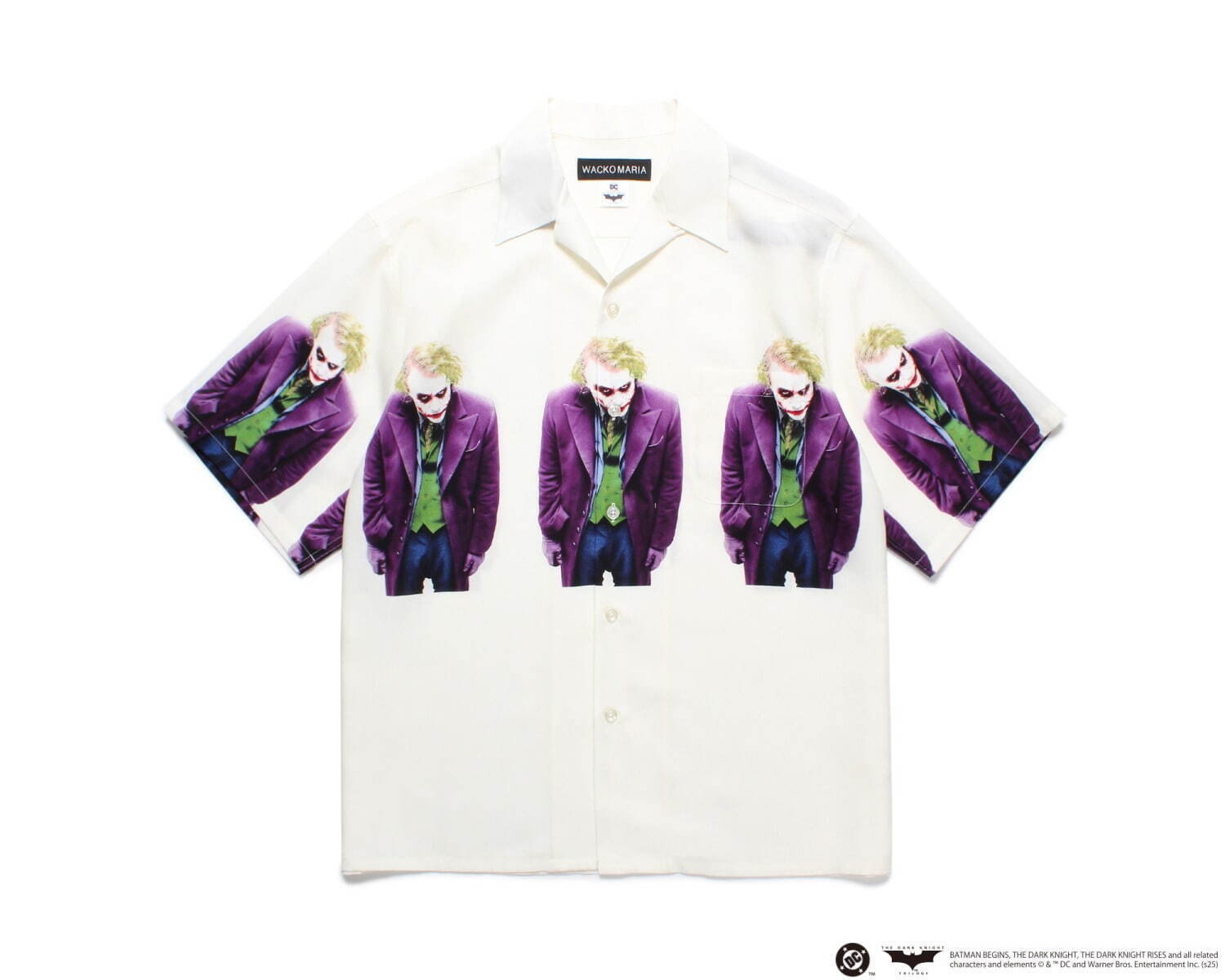 ワコマリアから映画『ダークナイト』ジョーカーを配したハワイアン