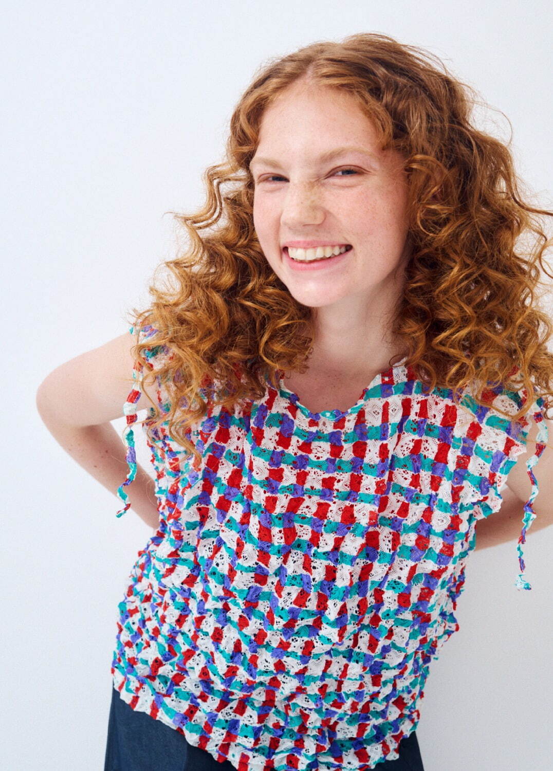 ミー イッセイ ミヤケ、ハンバーガー柄トップ＆“まるでクローバー”な