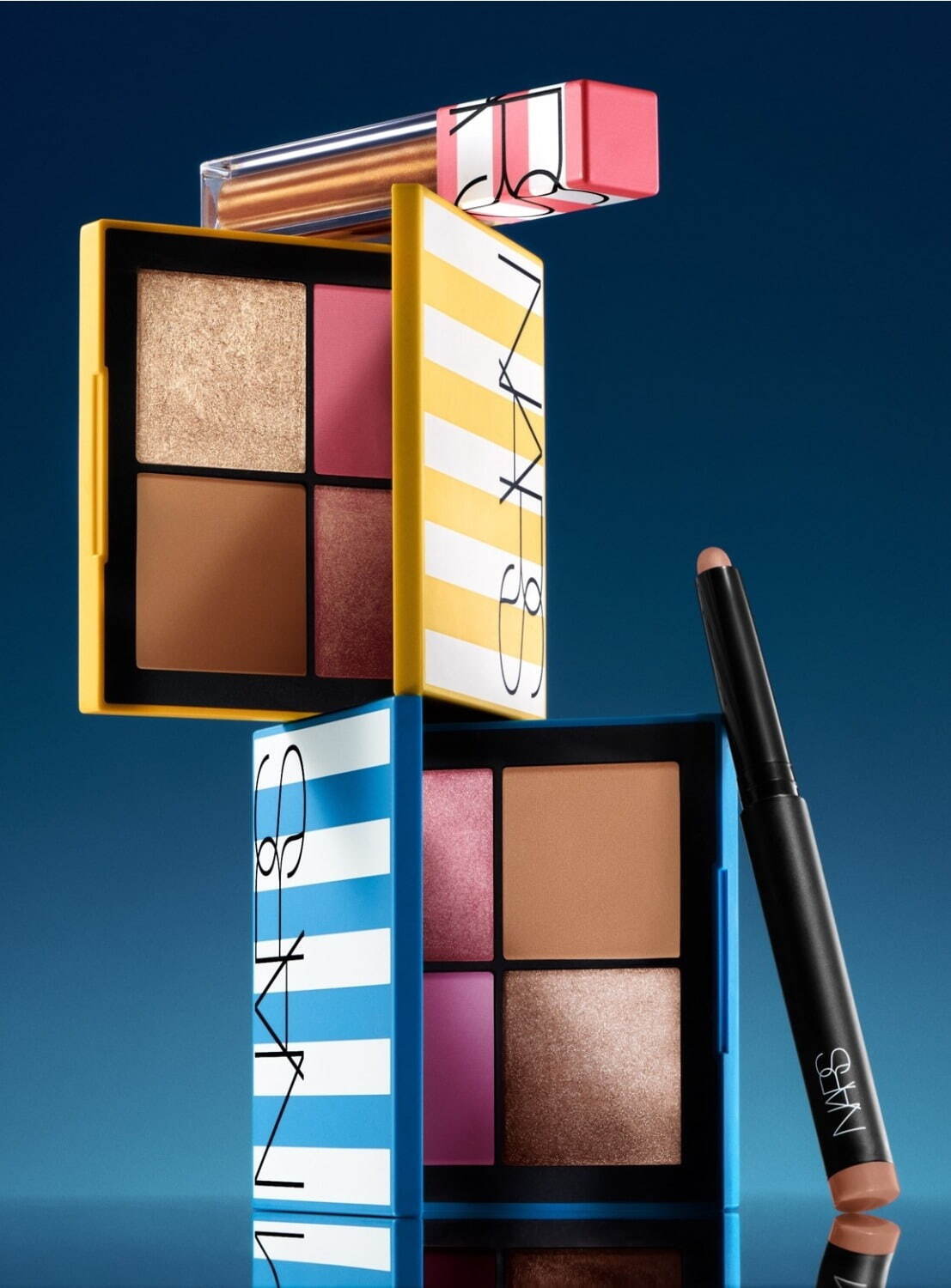 NARS25年夏コスメ、「南仏のビーチ」着想“パラソル風”リップオイル