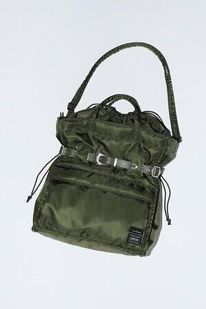 TOGA × ポーター“編み込みハンドル”付きショルダーバッグやバック