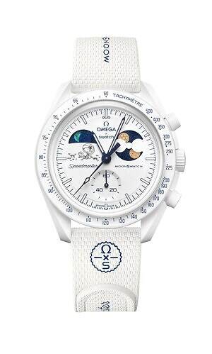 オメガ×スウォッチ“オールホワイト”腕時計「ムーンスウォッチ」宇宙