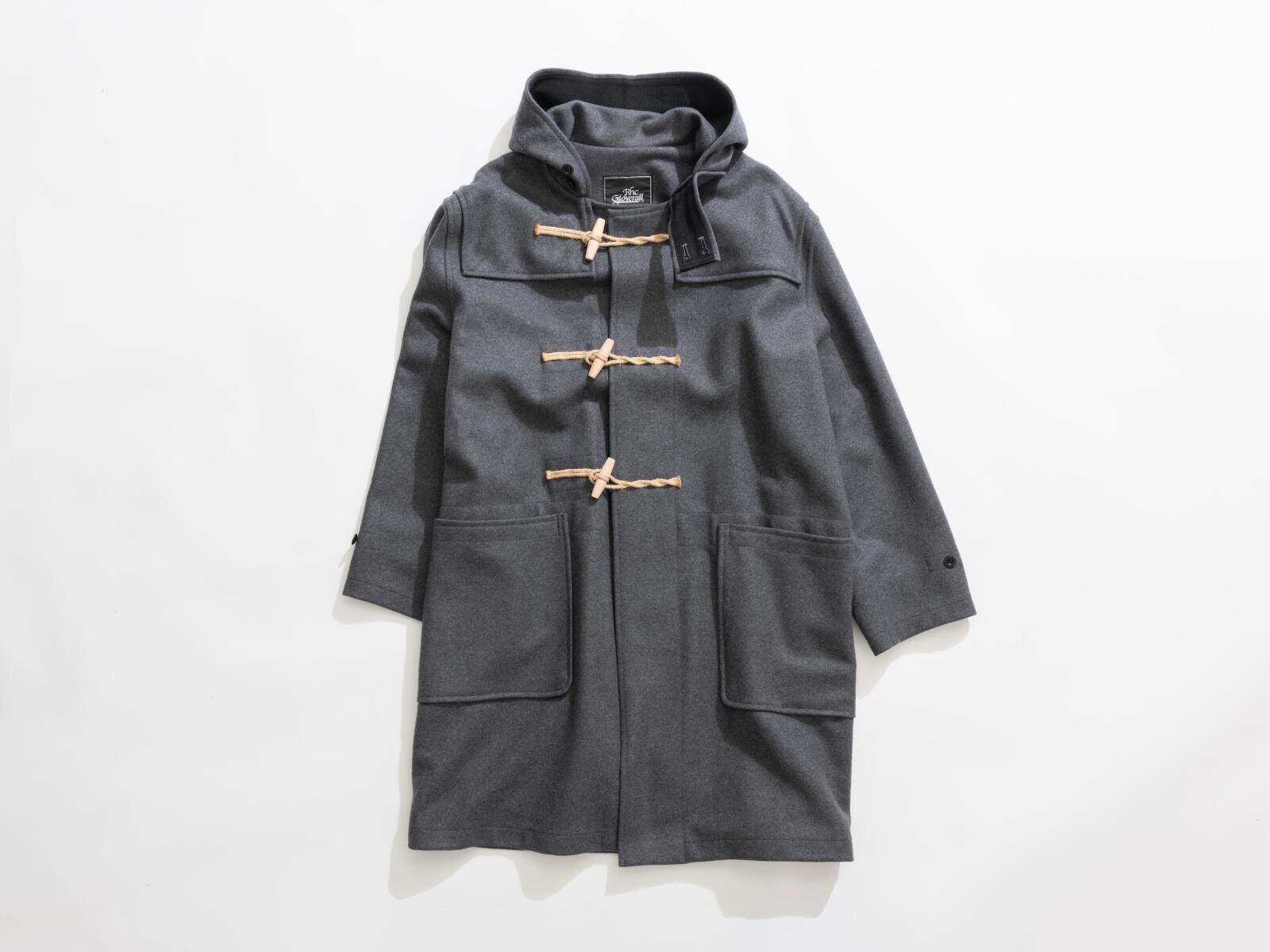 RHC ロンハーマン×グローバーオールのダッフルコート、カシミア入り