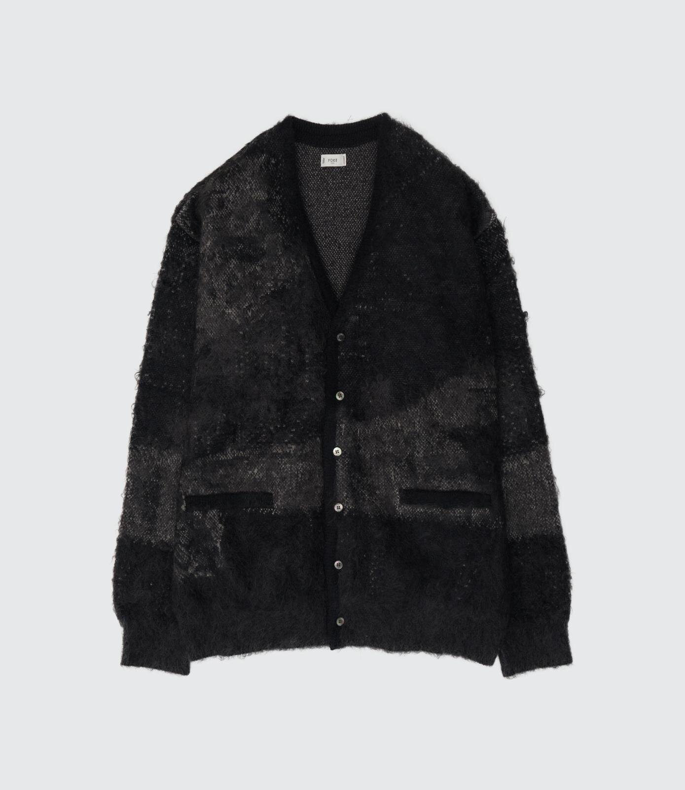 ヨークのクリスマスニット、マックス・エルンストのアート着想モヘア