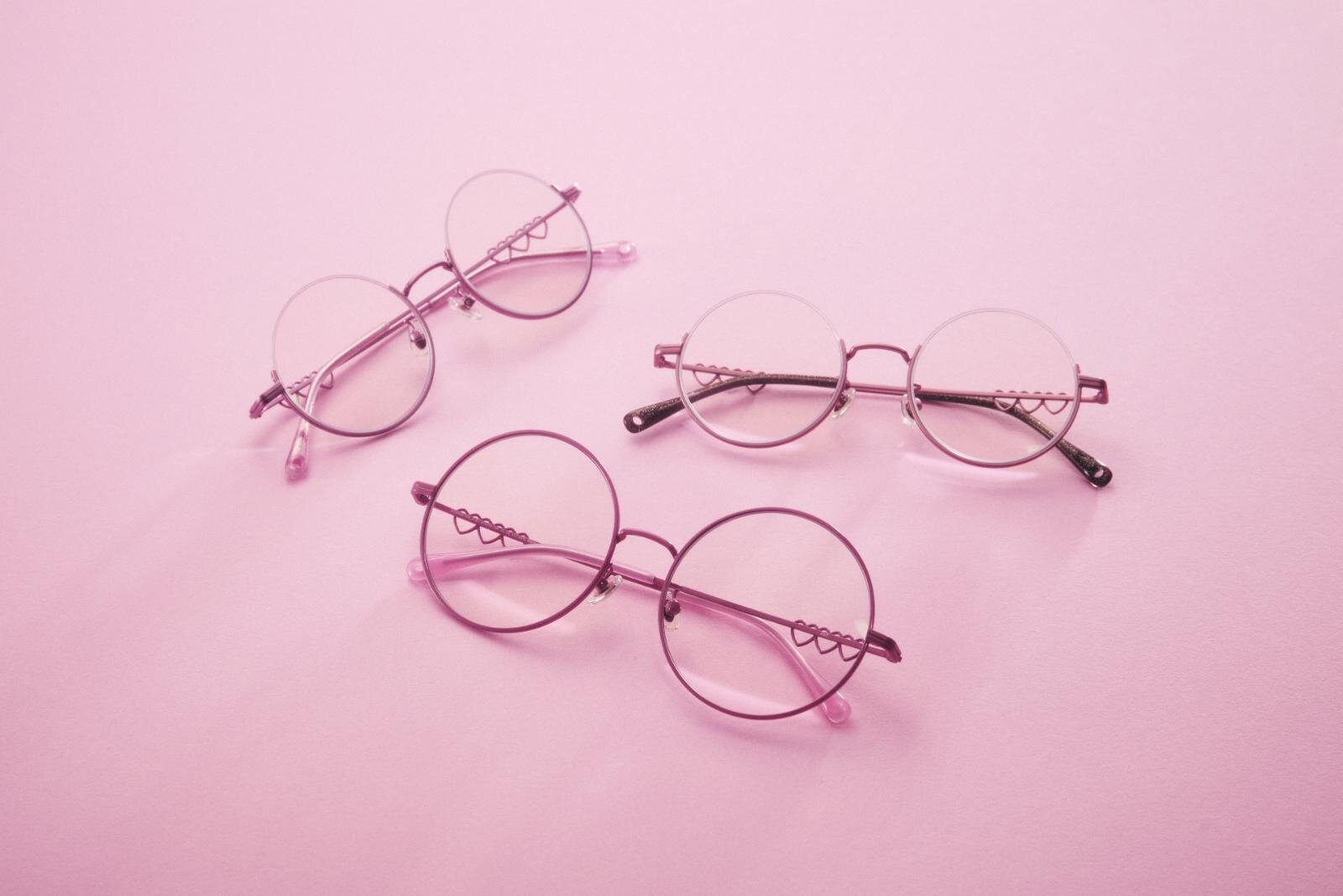 Zoff「ゾリータ トウキョウ」×アンジェリックプリティの眼鏡、甘い