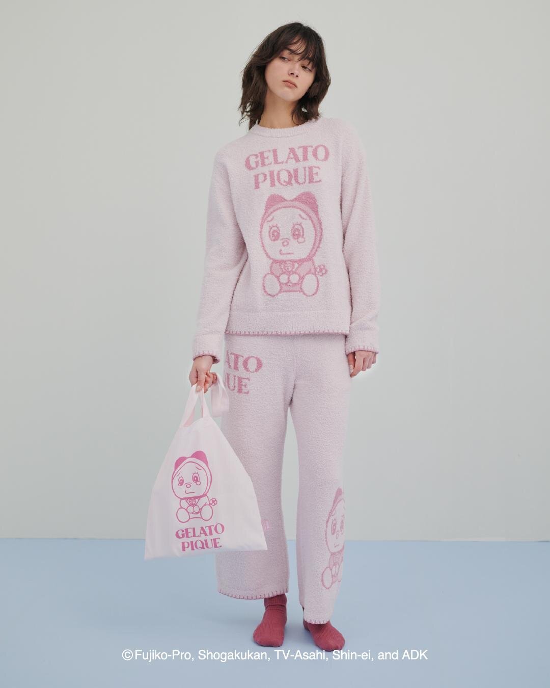 ジェラート ピケ「ドラえもん＆ドラミ」にっこり笑顔やプンプン怒り顔