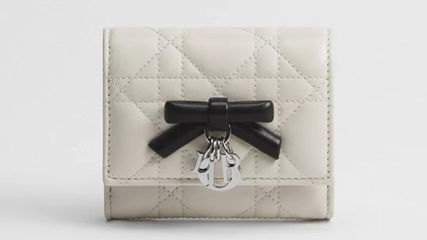 ディオール“ぷっくりリボン”の26年春夏財布、パステルカラーや薔薇刺繍