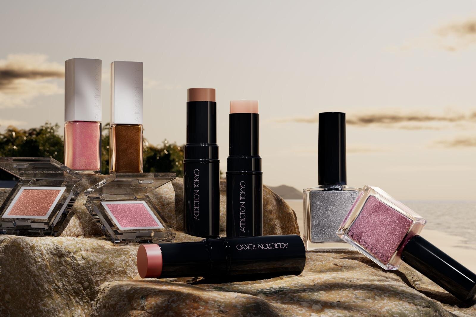 トム フォード ビューティ25年春コスメ、オリーブ＆シャンパンピンクの