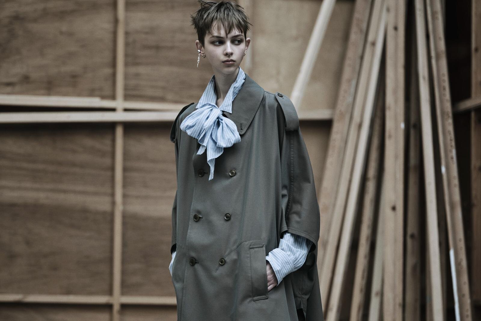 クリストファー ネメス限定ショップがコム デ ギャルソン店内に、“縄柄