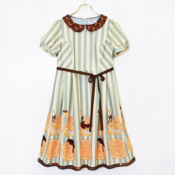 エミリーテンプルキュート 17年秋冬の新作 - オレンジとシューを描いた