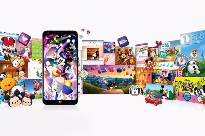 ドコモよりディズニー特別モデルのスマホ「DM-01K」ミッキー＆ミニーの