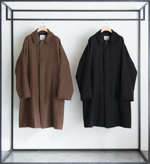 マーカウェアから”アルパカ”を使った新作 - 天然の色味と光沢が美しい