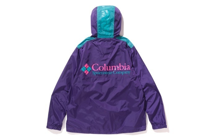XLARGE×コロンビア - 90sストリートを感じさせるパープルカラーの
