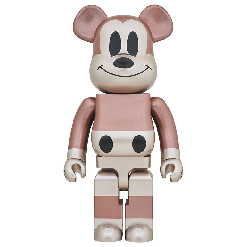 ベアブリック×ミッキーマウス」フラグメントとアンディフィーテッドが