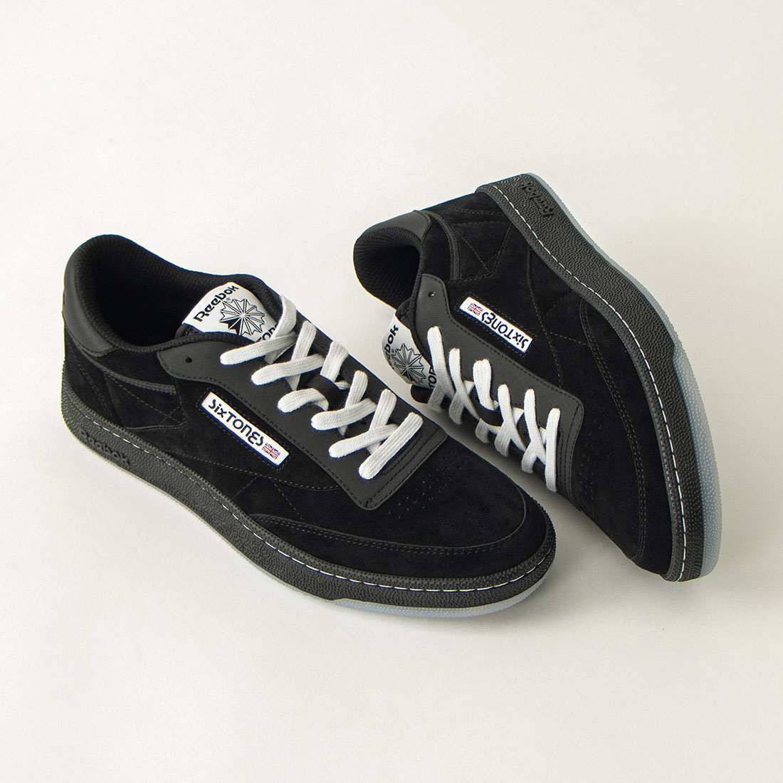 SixTONESとリーボックのコラボモデルが発売、オリジナルロゴをデザイン