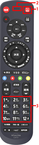 リモコン設定（STB-3772N/STB-3872N） ｜ お客様サポート ｜ FCTV 福井