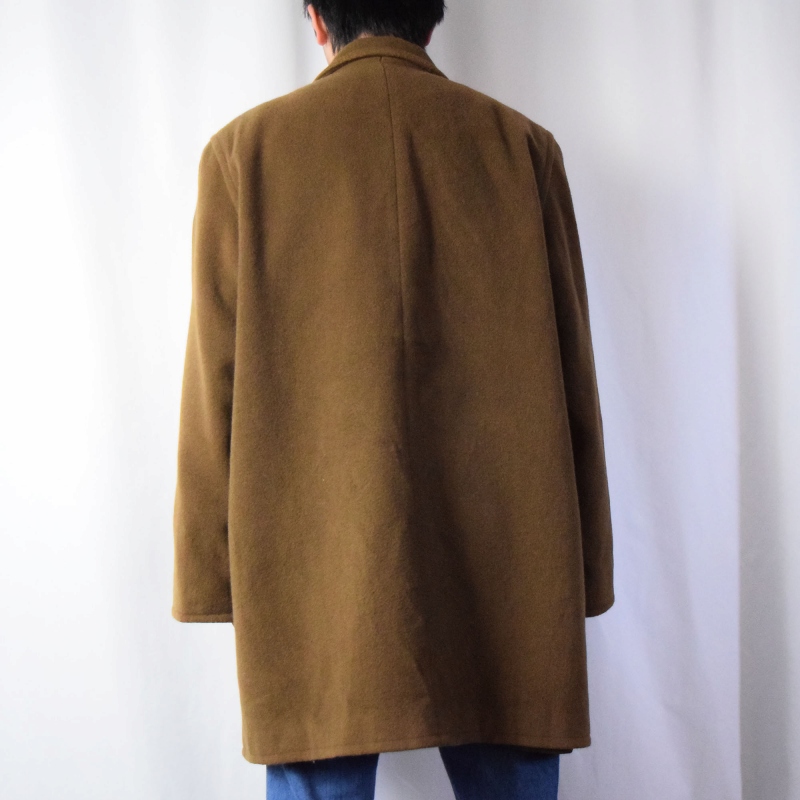 70s 80s 70年代 80年代 エルエルビーン 茶色 ブラウン ウールコート