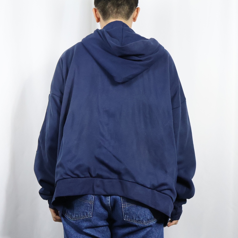 80s 80年代 サウスウエスト 紺 ネイビー フーディ アメリカ製