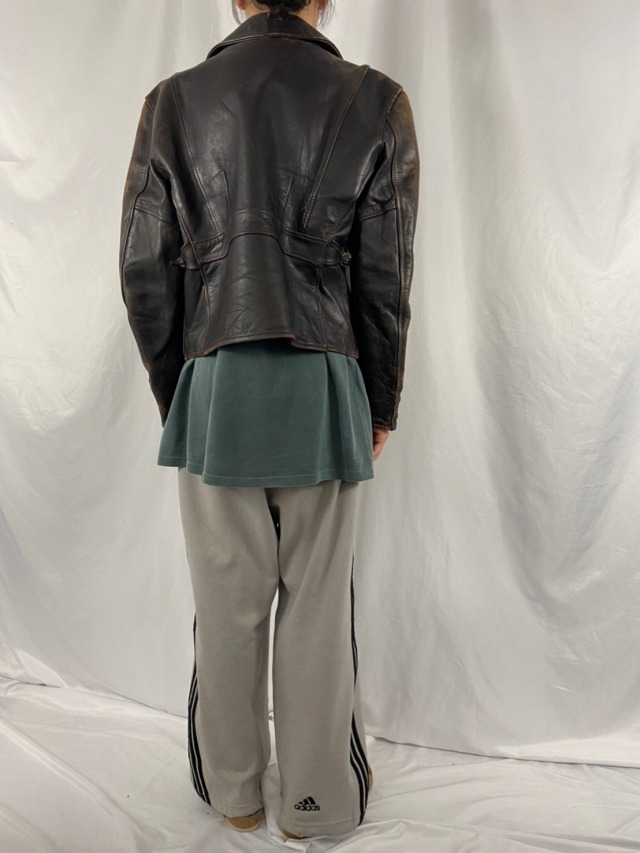 40年代 50年代 スポーツジャケット 馬 本革 | ビンテージ古着屋Feeet