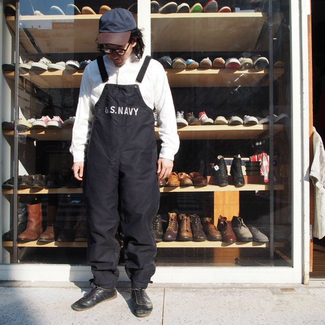 40's USN N-1 デッキパンツ 後期 US.NAVY デッキフック ジャングル