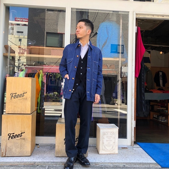 60's〜70's BLUE BELL デニムカバーオール 60年代 70年代 デニム