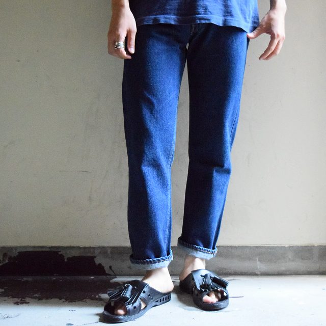 1960's〜 LEVI'S 501 BIGE デニムパンツ 濃色 W28 60年代 70年代