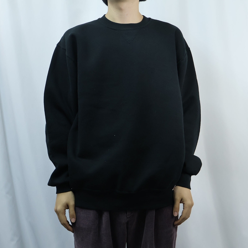 90年代 90s ラッセルアスレチック ブラック 黒 トレーナー