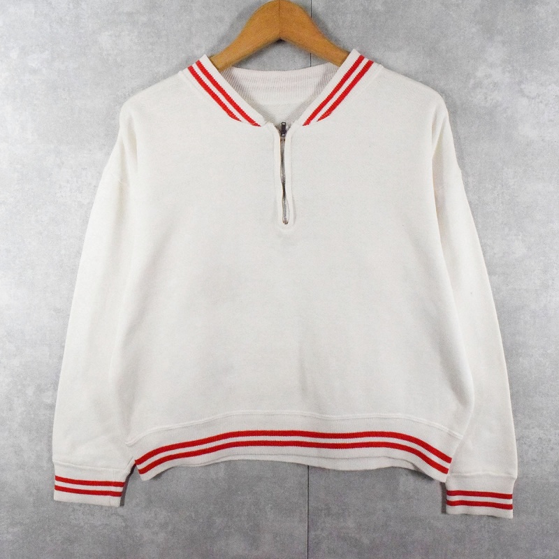 50年代 60年代 50s 60s 片爪 lanceジッパー プルオーバー | ビンテージ