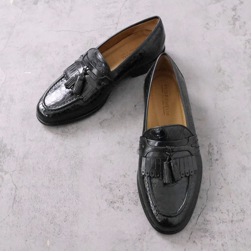 フローシャイム 黒 ブラック 靴 くつ | ビンテージ古着屋Feeet 通販