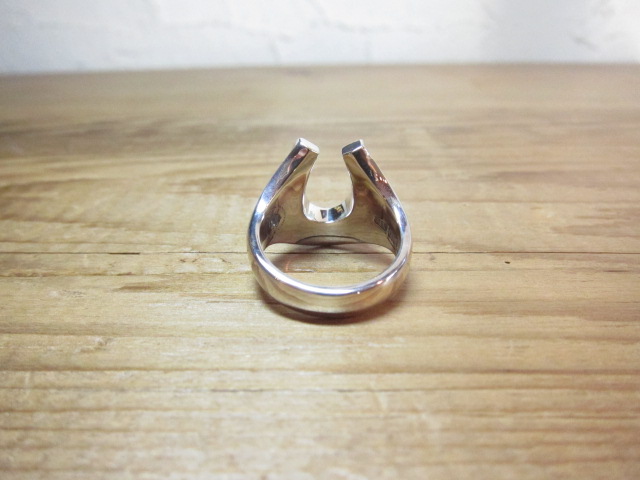 RATS/HORSE SHOE RING SILVER RATS