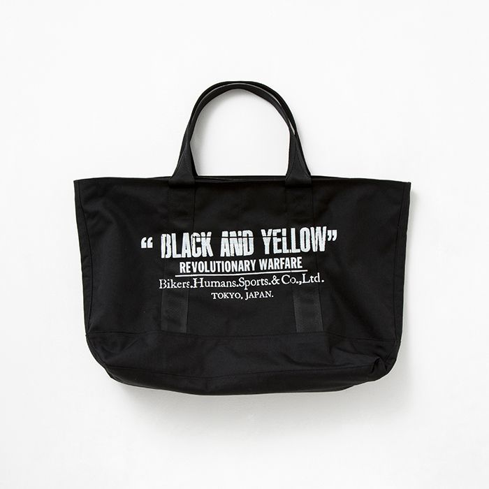 RATS/WATER PLOOF TOTE BAG BLACK RATS