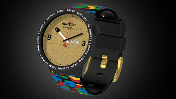 FH - Collaboration between Swatch and A Bathing Ape