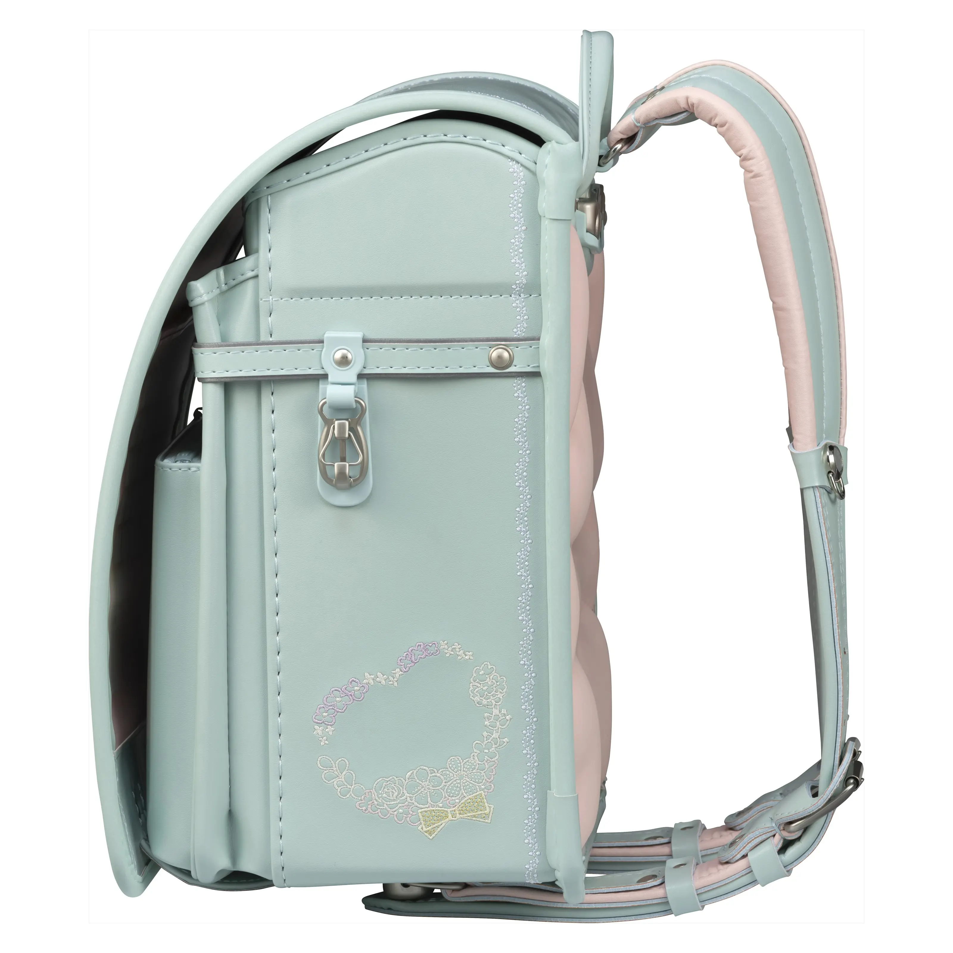 ルル・フラワー軽量／安ピカッ／楽ッション フィットちゃんランドセル