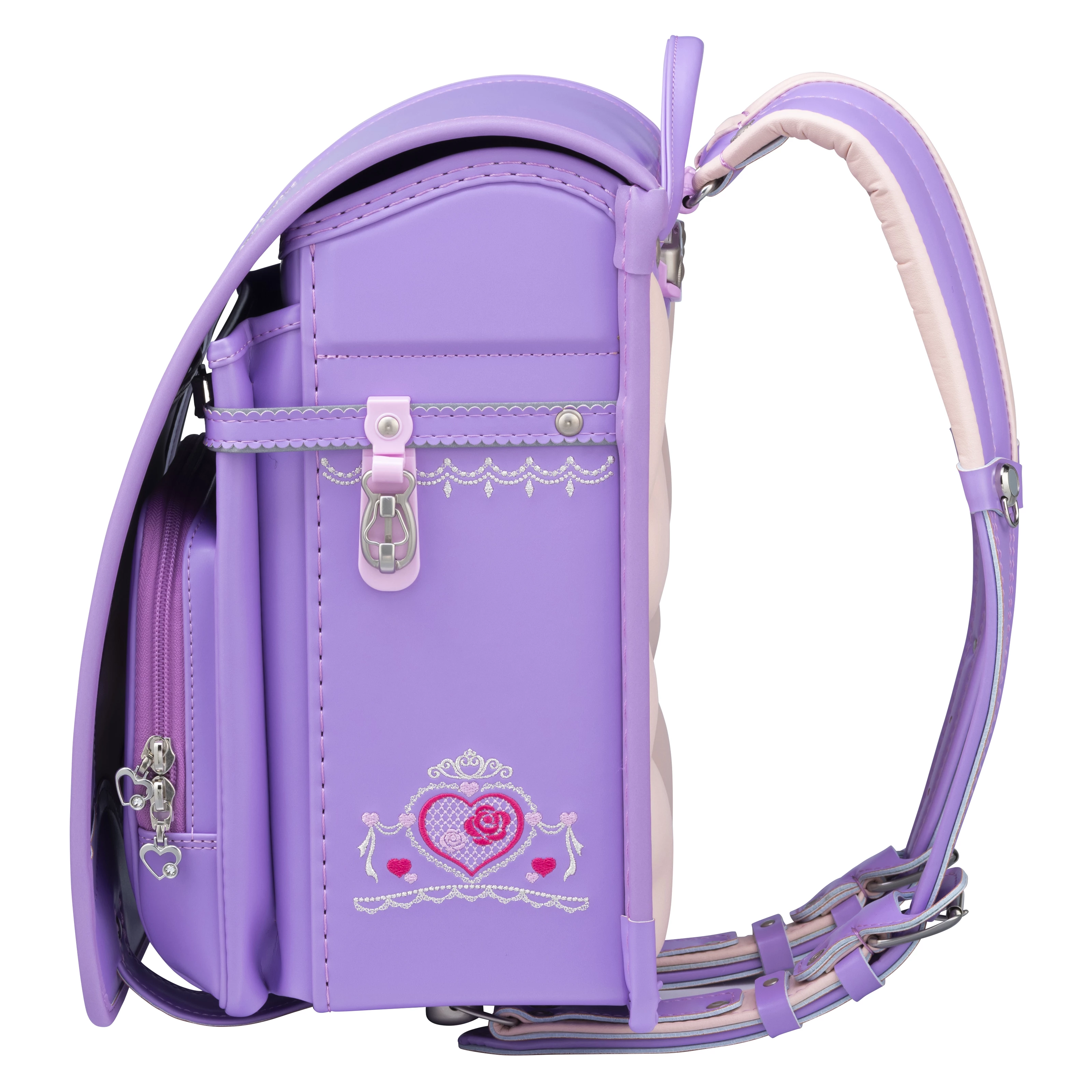 ロイヤルローズ／安ピカッ／楽ッション フィットちゃんランドセル 2027