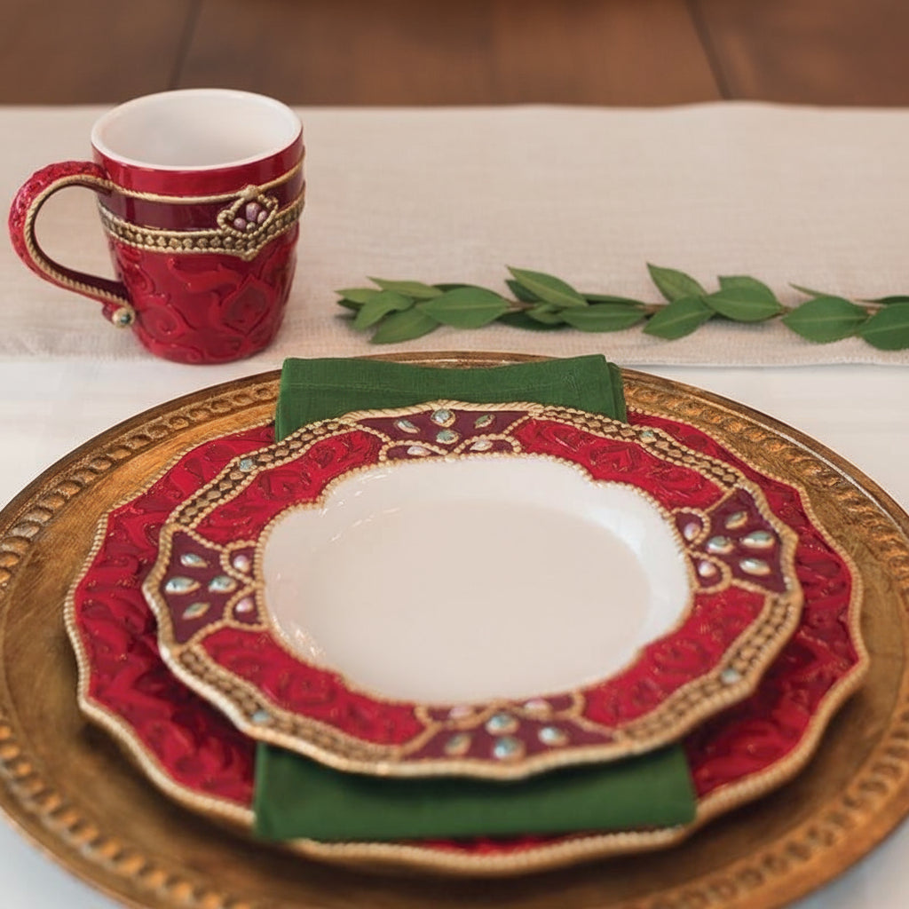Renaissance Holiday 4 Piece Place Setting