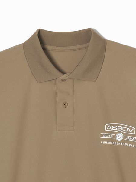 Captains Helm Golf / AS2OV × Cph/Golf™ #OVERSIZED S/S POLO -Coyote-