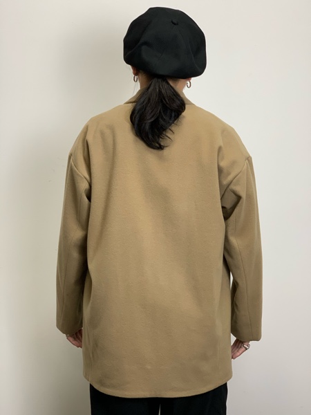 COOTIE / Wool Mossa Chester Coat (Short)