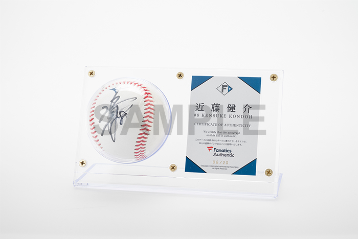 選手の直筆サインが入った世界に1つだけのグッズ！2022シーズン