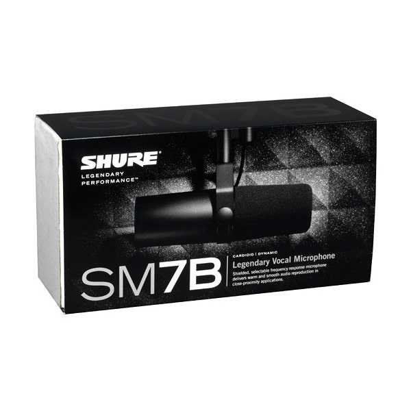 Shure SM7B Vocal Microphone - Legendary Sound Quality - Filmtools