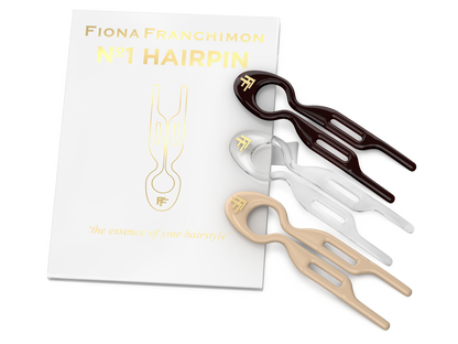 Nº 1 HAIRPIN | London Collection | Set Transparent, Soft Beige and