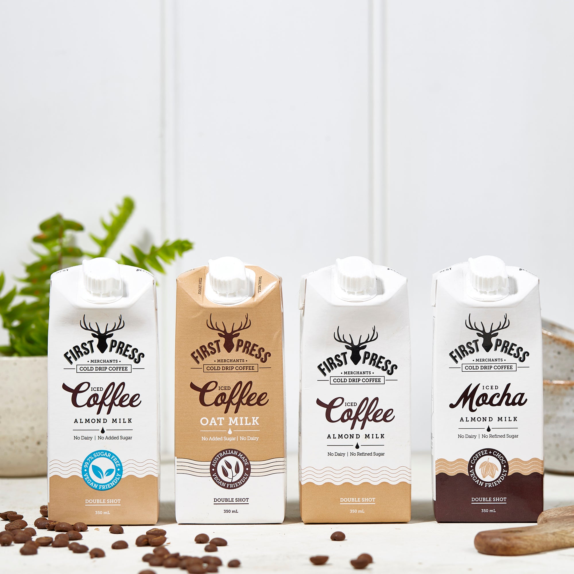 Mixed Almond Milk Iced Coffee Pack | First Press Coffee