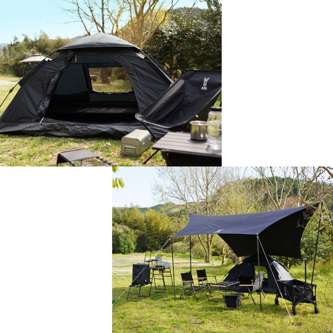 DOD 【DODお得セット】ワンタッチテント ソロセット【DOD認定正規取引
