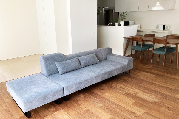 SIESTA 3人掛け + SIESTA スツールラージ | お客様の声 | ソファ専門店