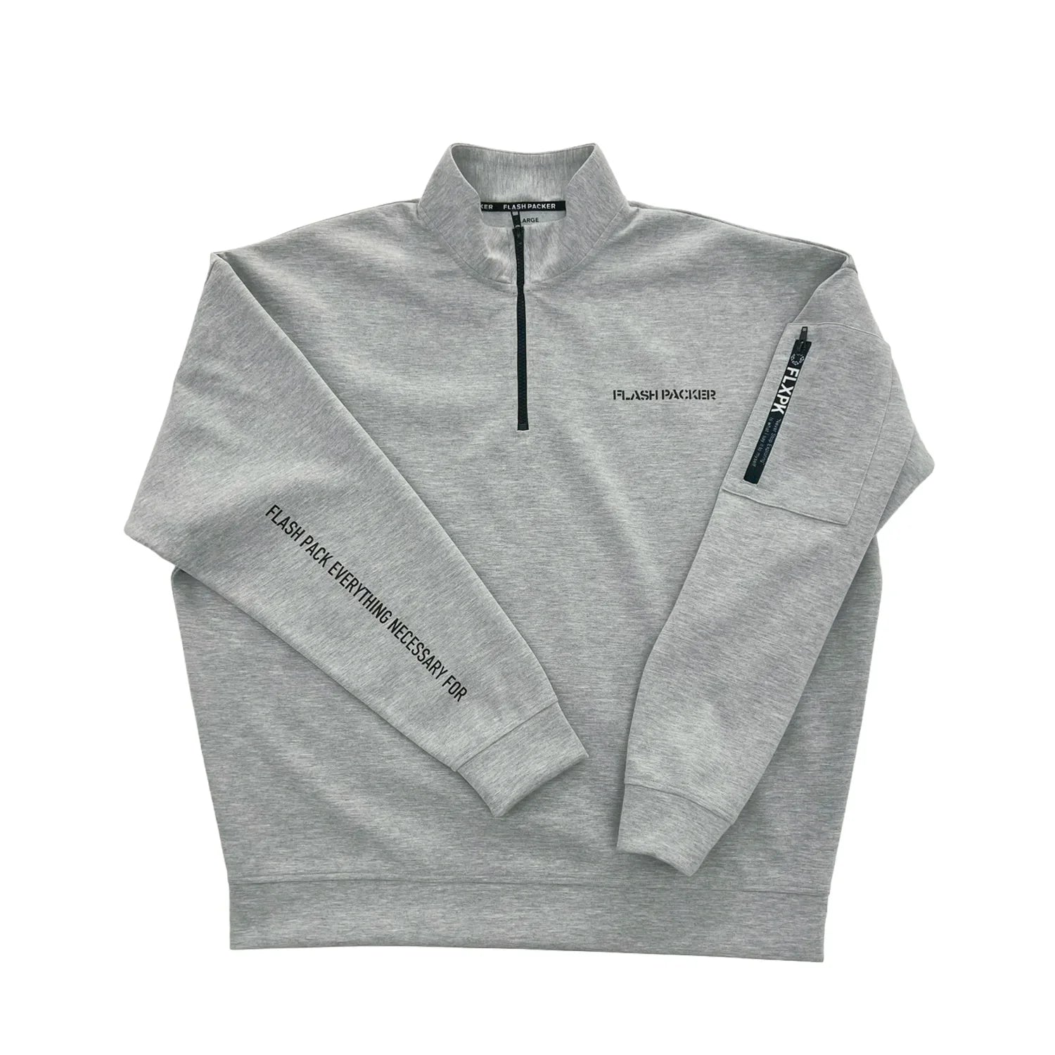XP-AIR HALFZIP（エアテンション® ダンボールニット ジップパーカー