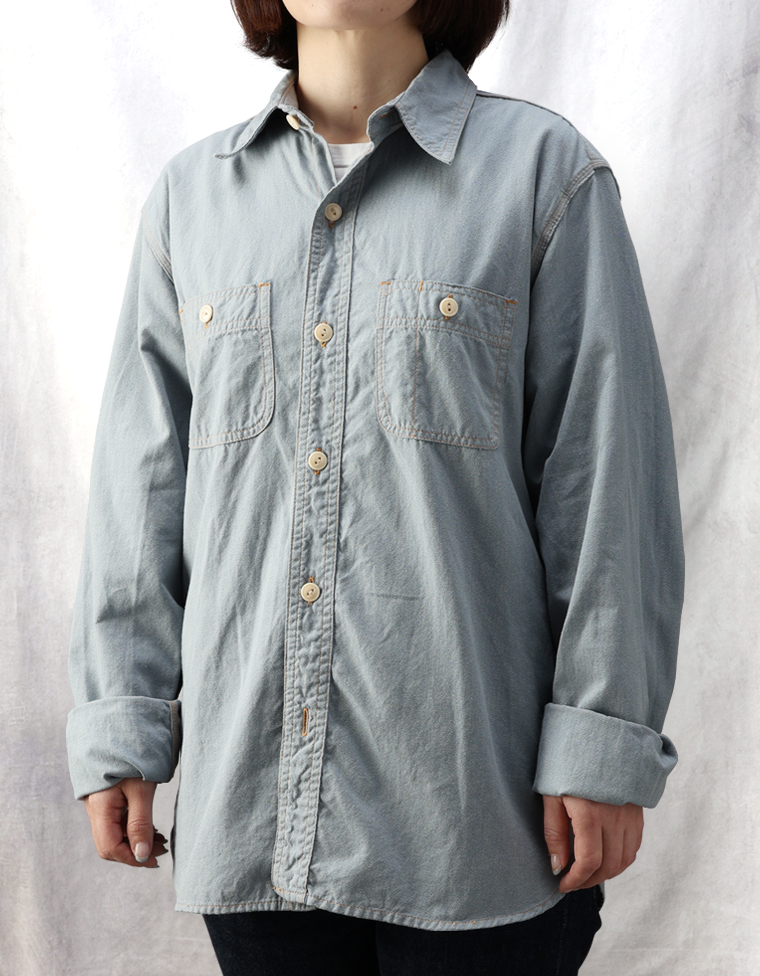 オンブレチェックシャツ FN-SCR-015L | THE FLAT HEAD