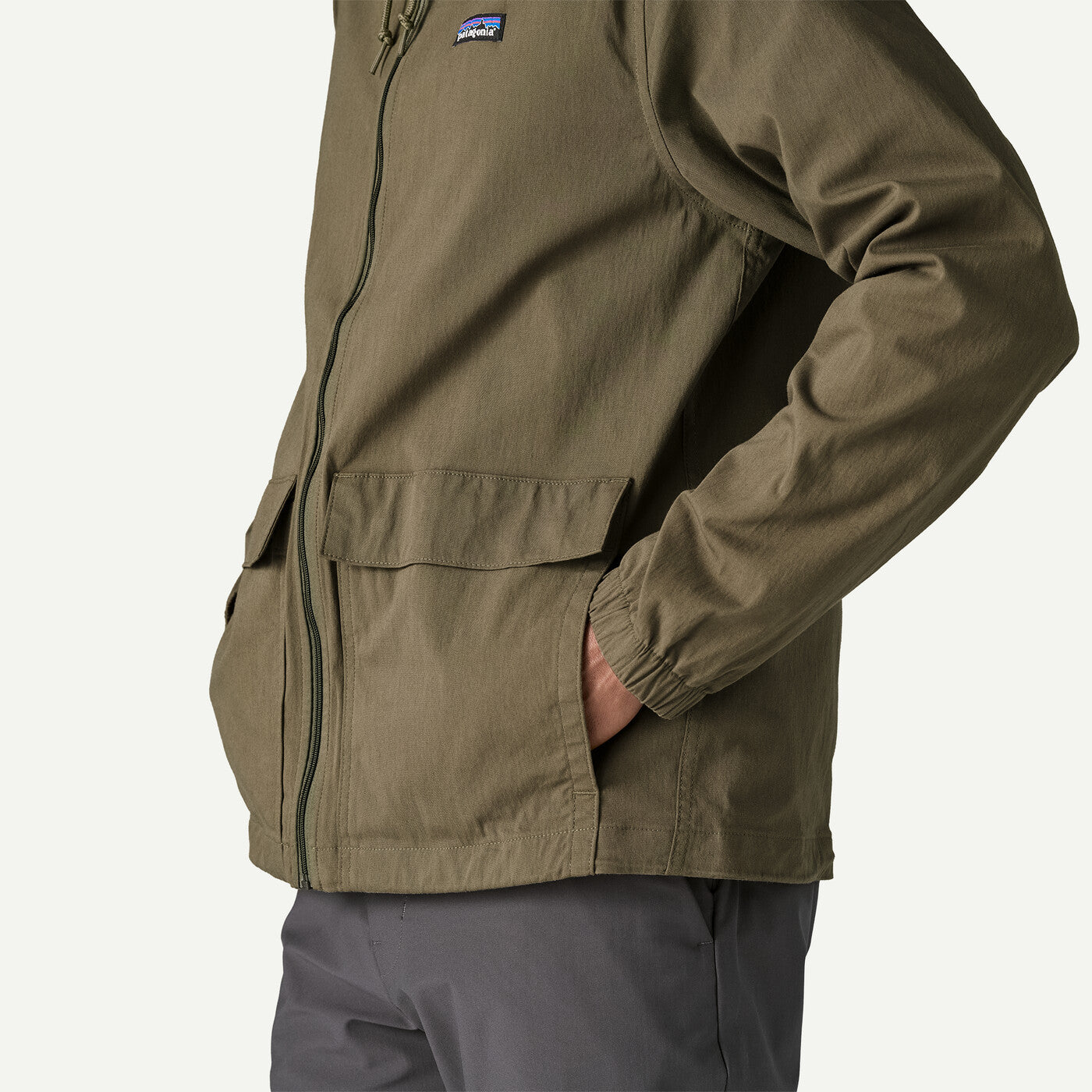 Men's Patagonia | Nomader Hoody Jacket | Basin Green - FLCrooks.com