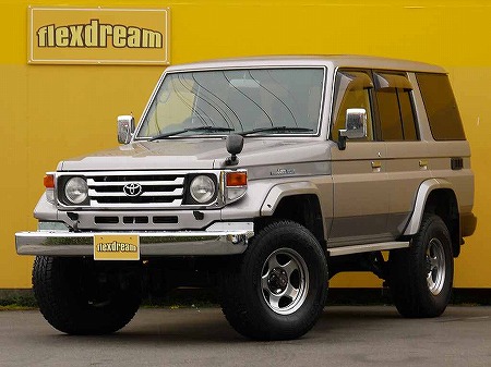 ランクル70：HZJ76「最上級グレードZX」「最強オプションデフロック