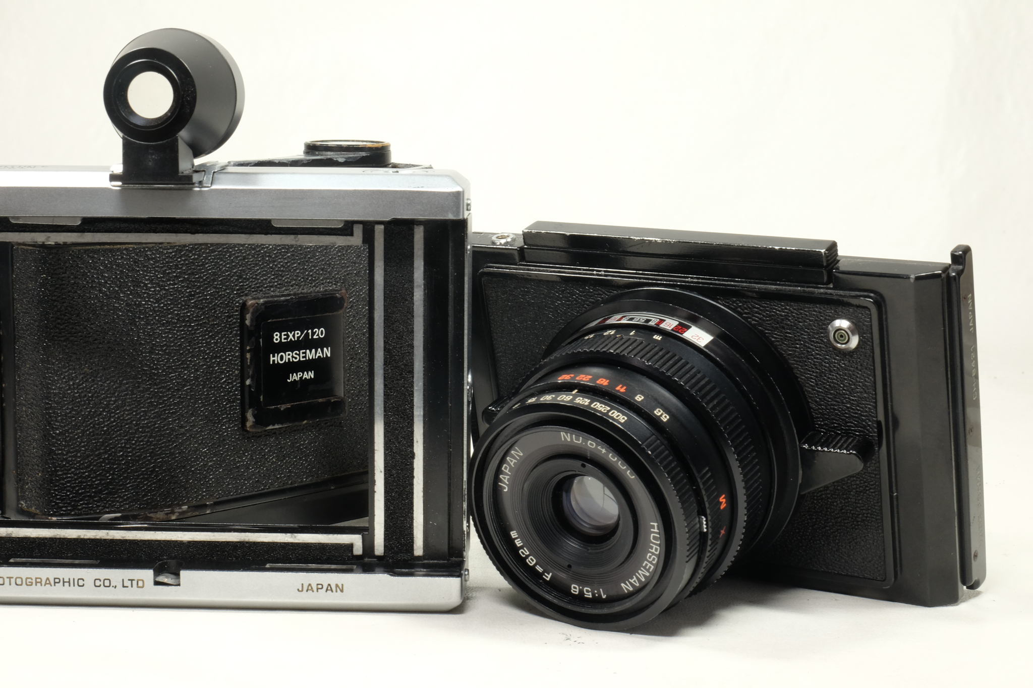 FS: Horseman Convertible Camera with 62mm, 28mm finder and 6X9